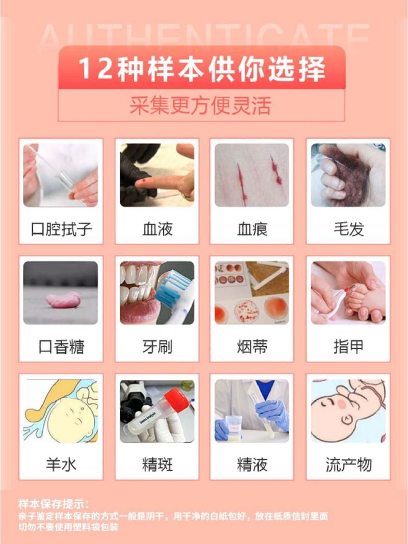 亲子鉴定样本采集棉签正确操作图