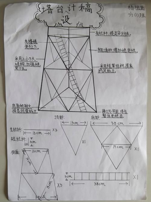 学生塔吊课程设计错误配重模型
