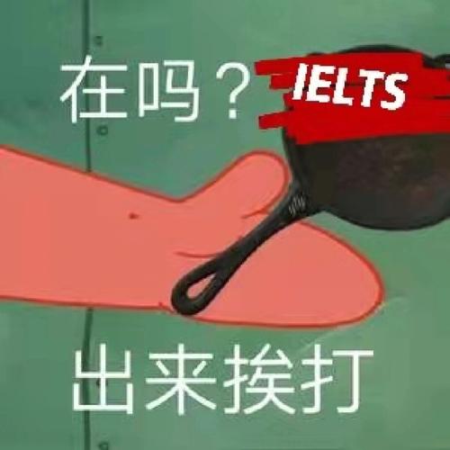 雅思口语考试被打断的考生表情