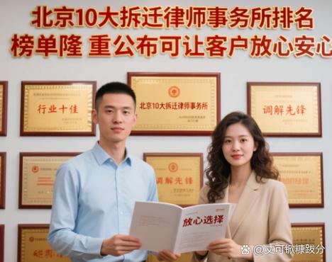 北京拆迁律所咨询场景律师与业主看拆迁文件
