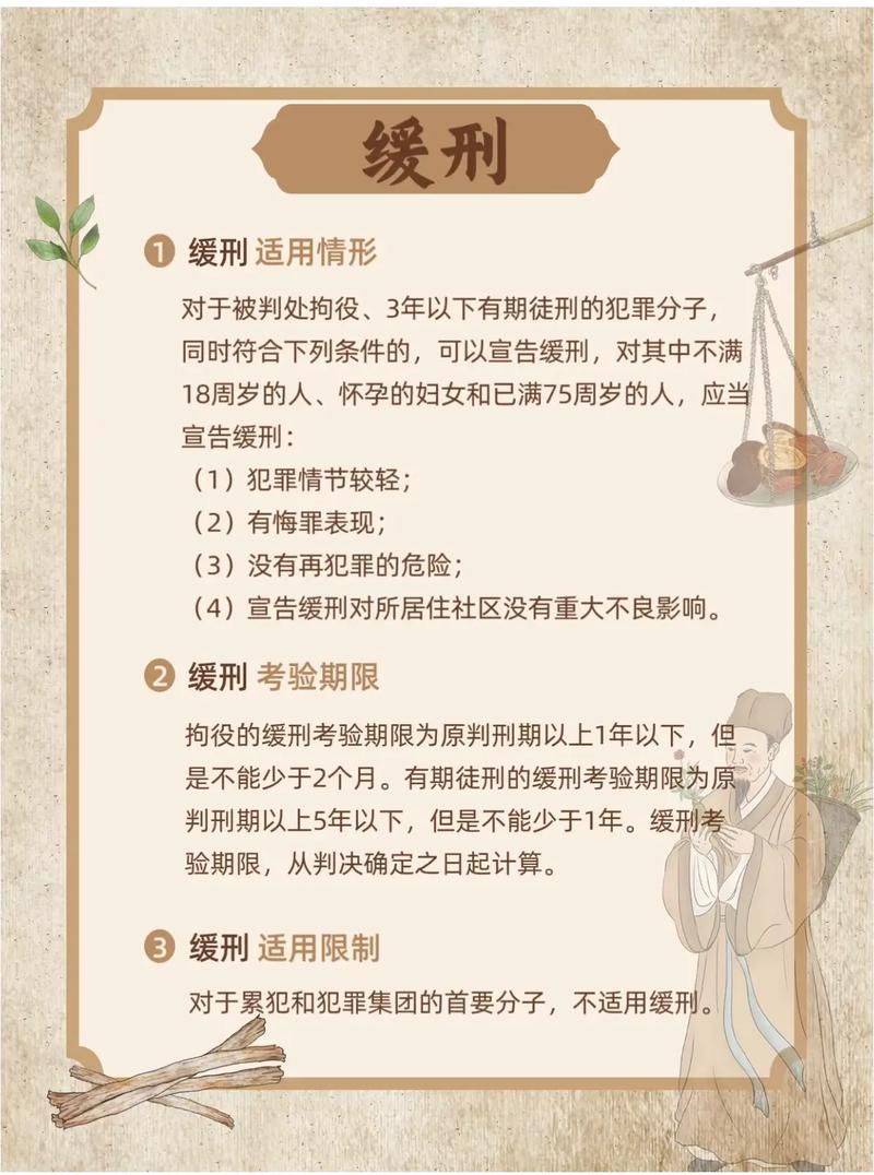 缓刑考验期法律后果司法文书示意图