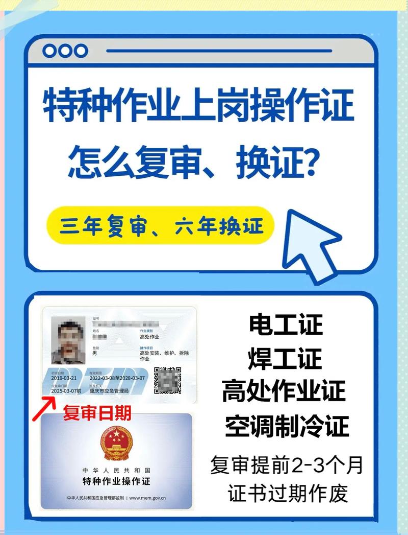 特种作业操作证网上复审查询界面
