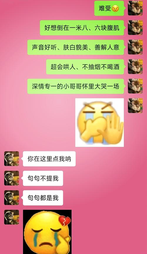 错把征服欲当爱情的聊天记录截图