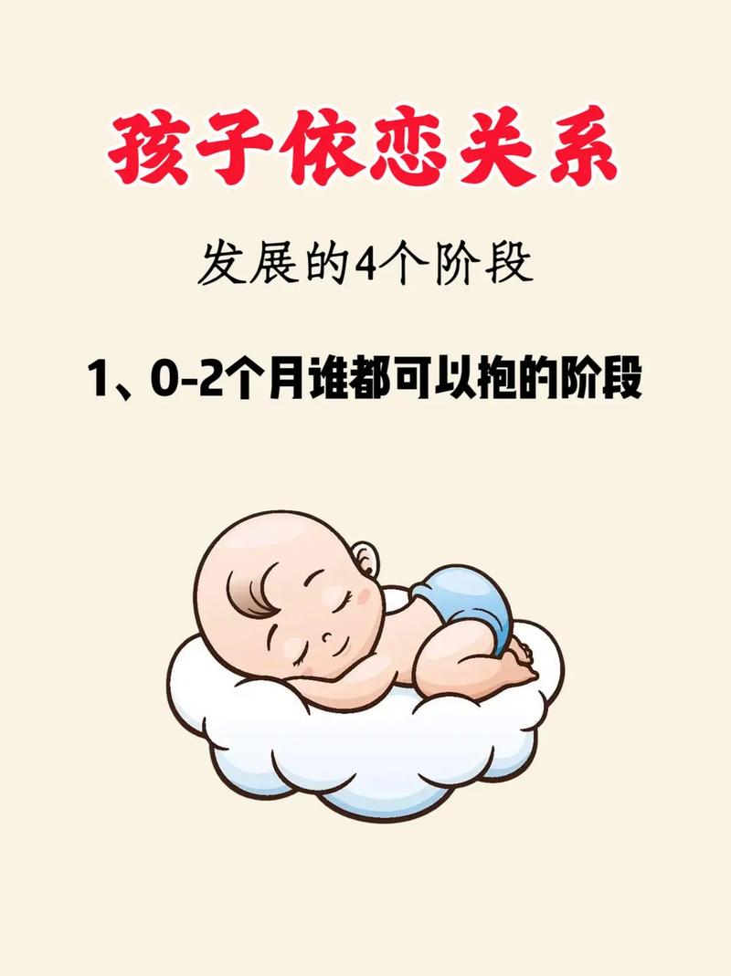 母婴依恋关系中孩子回头寻找母亲示意图