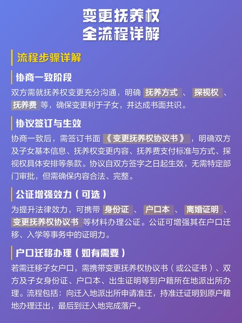 抚养权和流程相关的高频问题