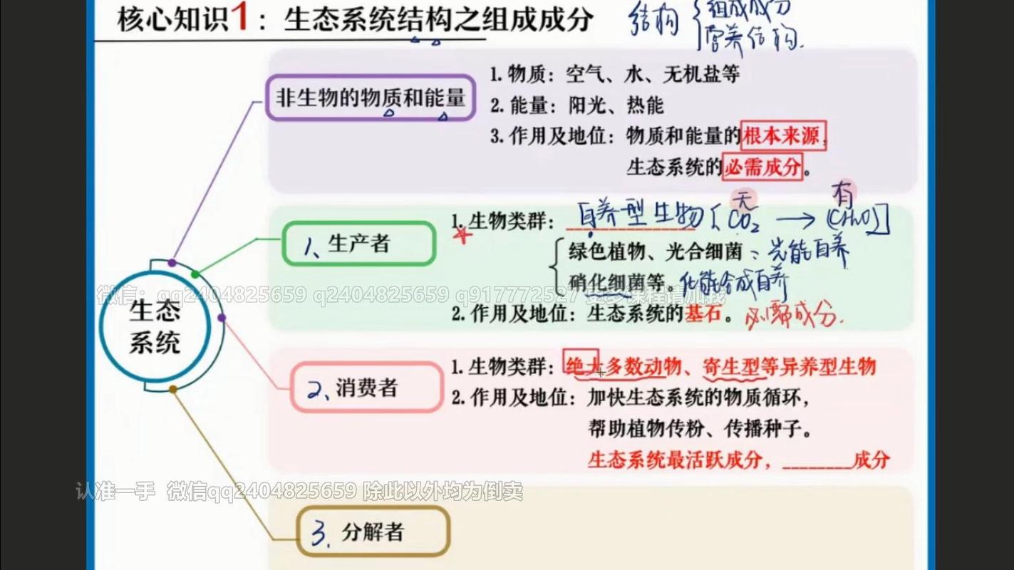 森林生态系统,不是用来讲解的