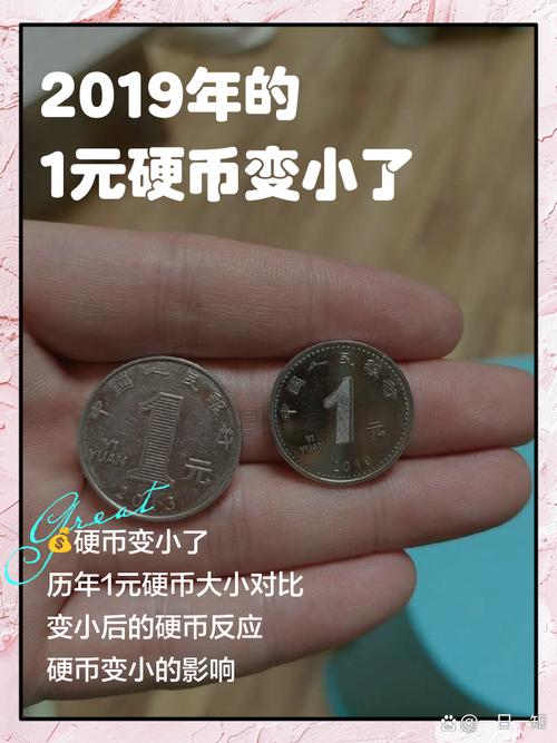 宠物微芯片与一元硬币大小对比图