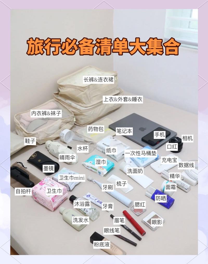短途出游随身健康小物整理图