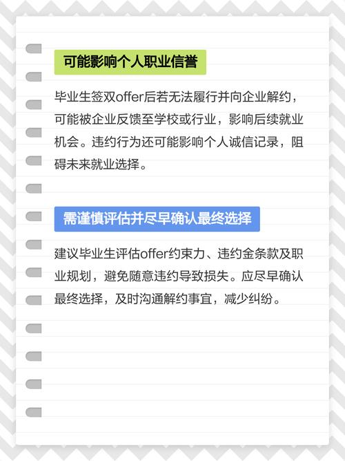 应届生多个offer对比分析手写笔记