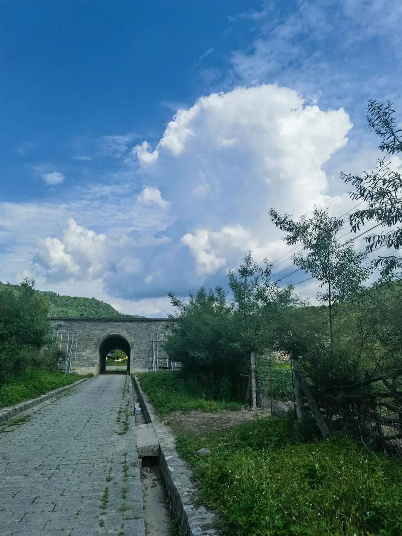 周至老县城城门
