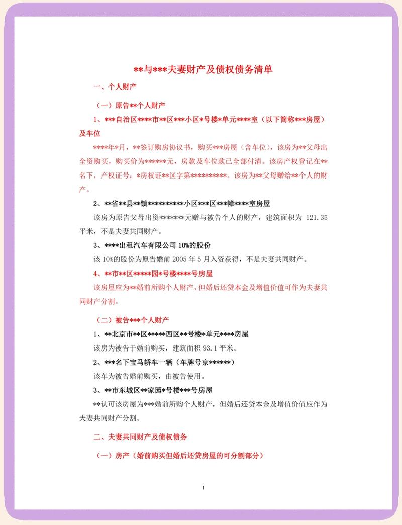 夫妻共同财产 房产分割 还贷补偿计算公式 图表
