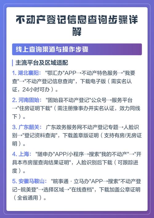 不动产登记信息查询操作指南截图