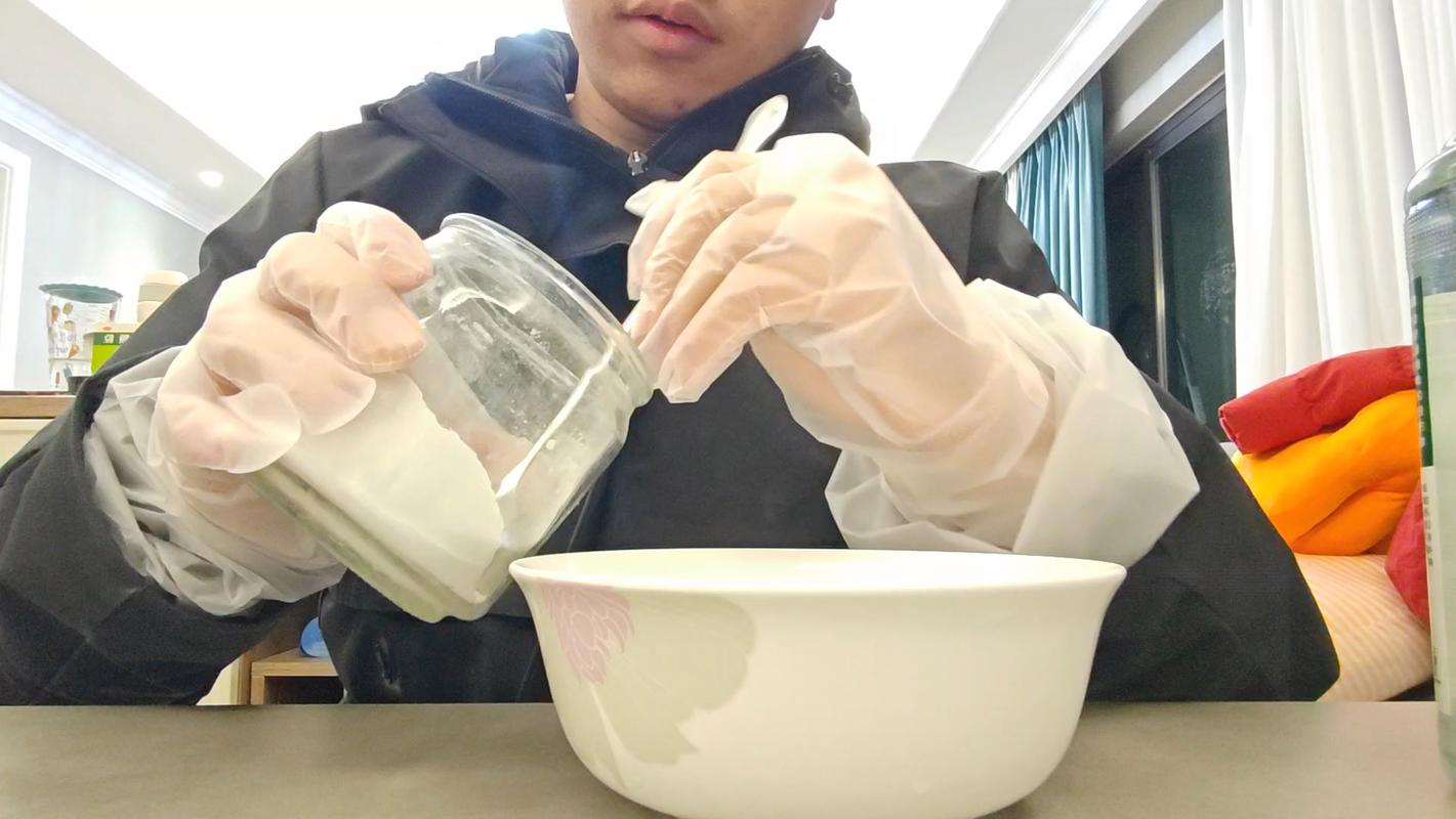 亲子厨房小苏打白醋火山实验实拍