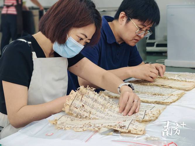 故宫古籍数字修复格式转换工作现场