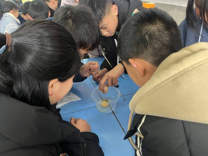 学生进行失败实验并困惑地观察