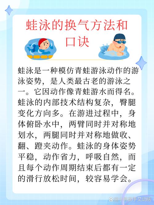 蛙泳划手换气正确时机分解图