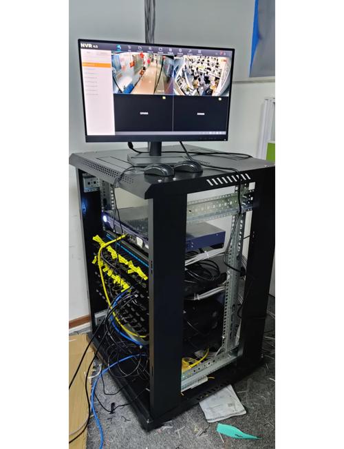 工业5G专网UPF下沉部署现场机柜图