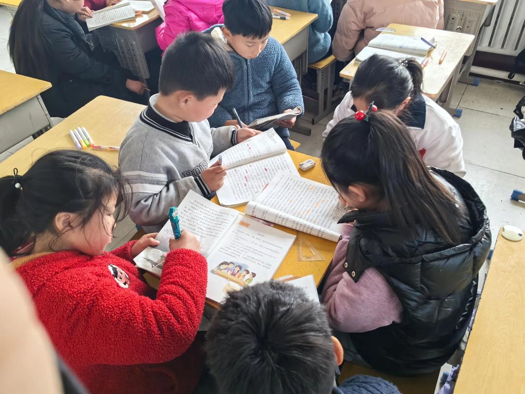 小学语文群文阅读课堂学生小组讨论
