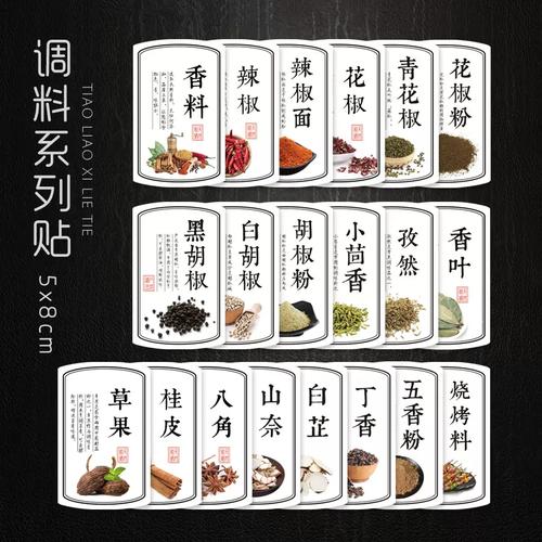 香料分装小瓶贴标签写明日期和名称示例