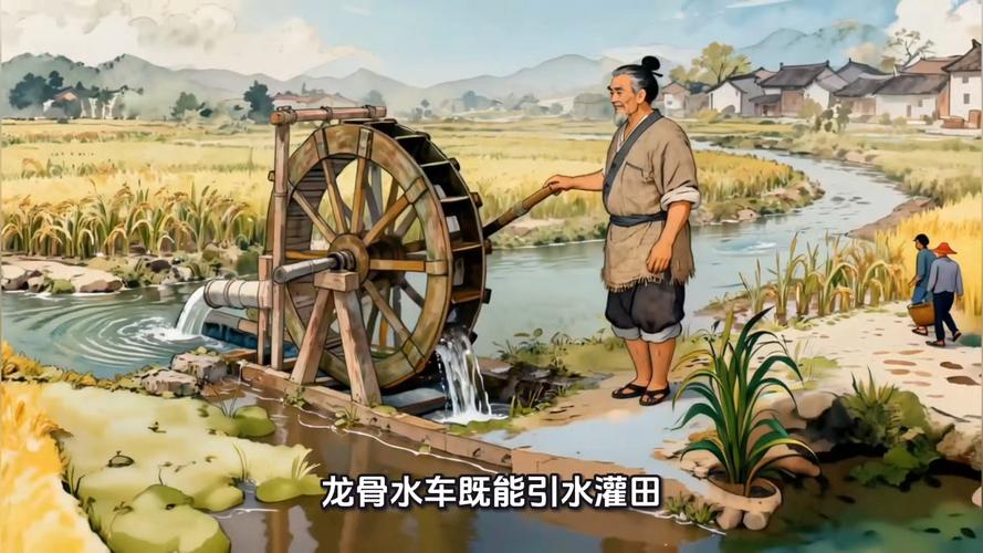 水车:吱呀声中转动的千年智慧-因为所以