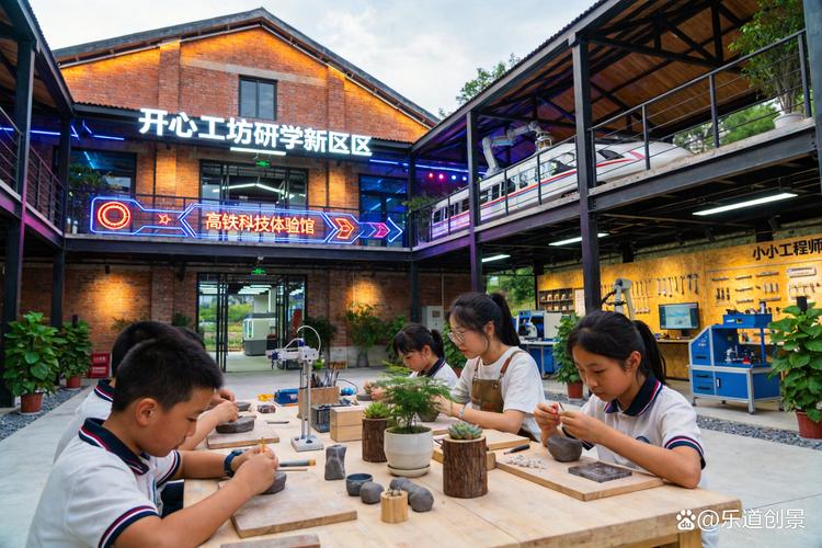 青少年工业工坊创造力实践场景