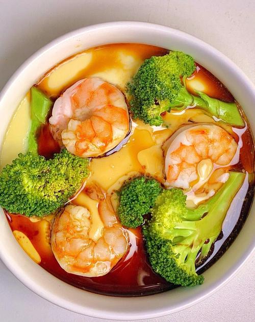 低卡晚餐 豆腐西兰花虾仁