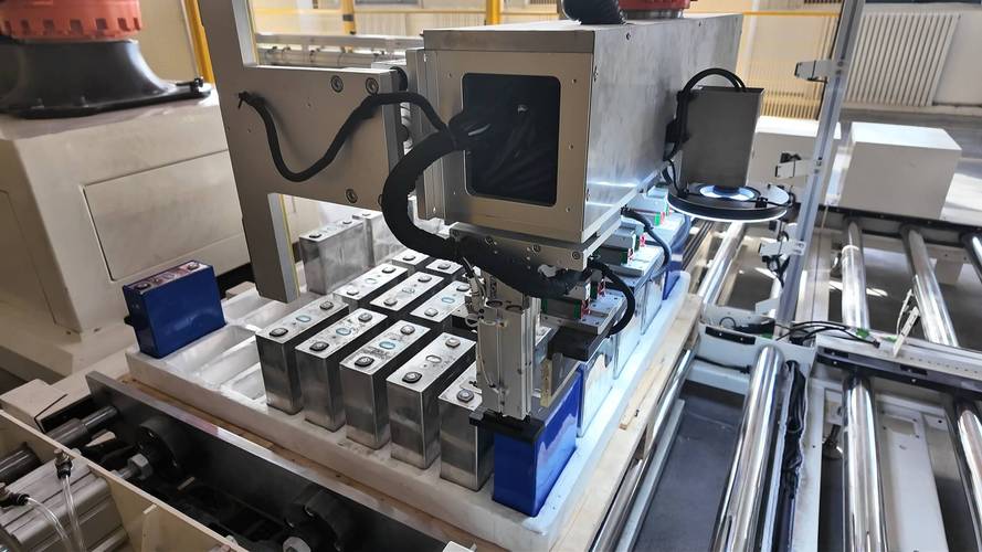 新能源电池PACK线扭矩防错工装应用现场