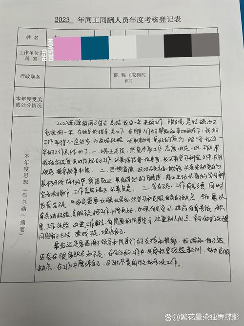 个人年度职业归纳思考手账实拍