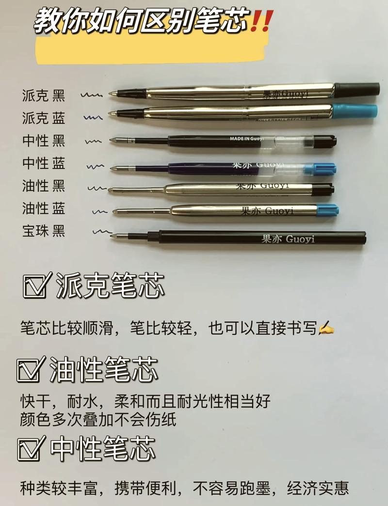 不同硬度铅笔笔芯特写对比图