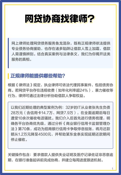 委托网贷逾期律所处理的注意事项答疑