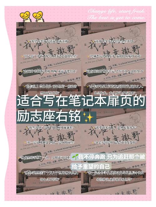 手写在笔记本扉页的三项每日任务