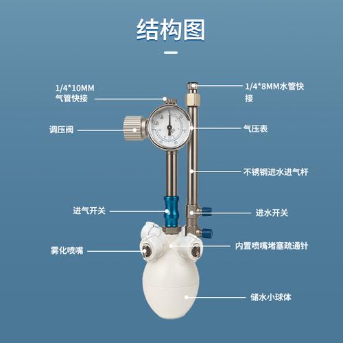 高压微雾加湿器喷嘴结构图