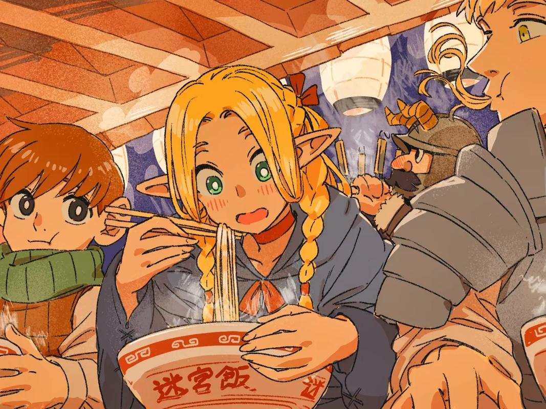 迷宫饭漫画中的魔物料理插图