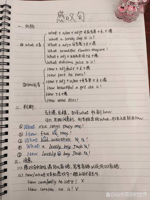 初中语文新课标感叹句教学示例图