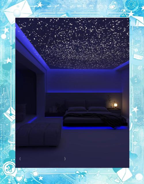把银河搬进出租屋：低成本打造治愈星空房，每晚都睡得香-因为所以
