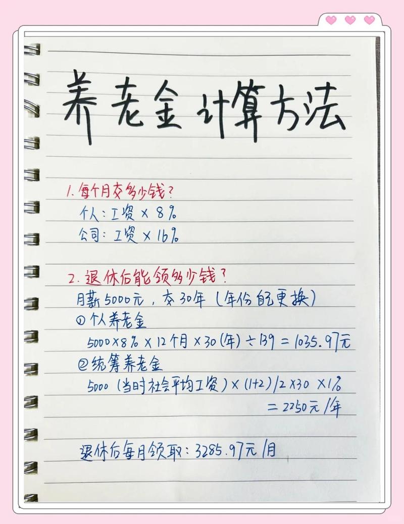 赡养费计算核心因素手写笔记图