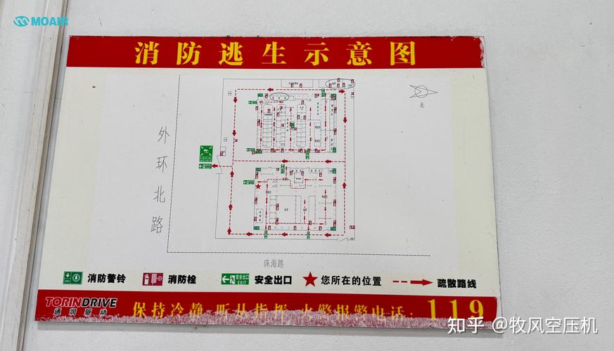 产业园仓库消防演练疏散路线未公示实拍图
