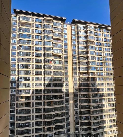 南京冬季小区楼间距挡光实景