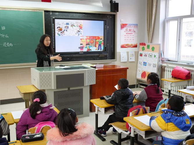 小学语文看图说话教学设计课堂互动现场