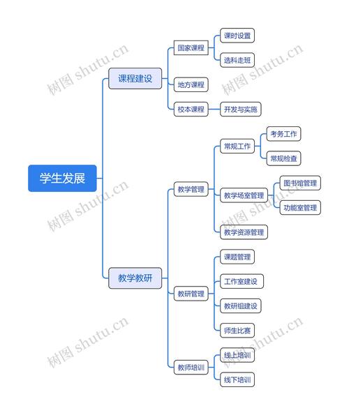 新高考高中生学业规划思维导图