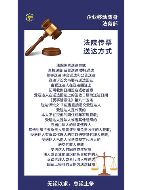 民事诉讼法法院传票送达流程示意图