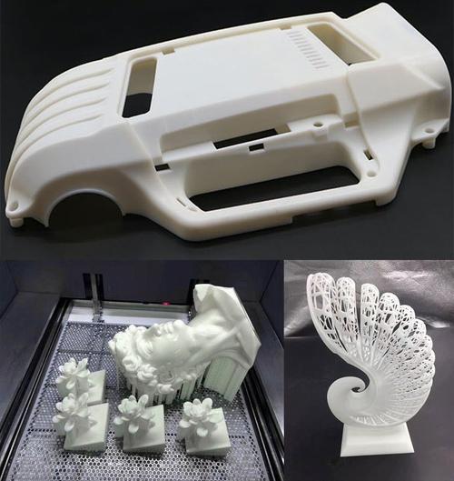 工业SLA 3D打印快速成型透明手板展示