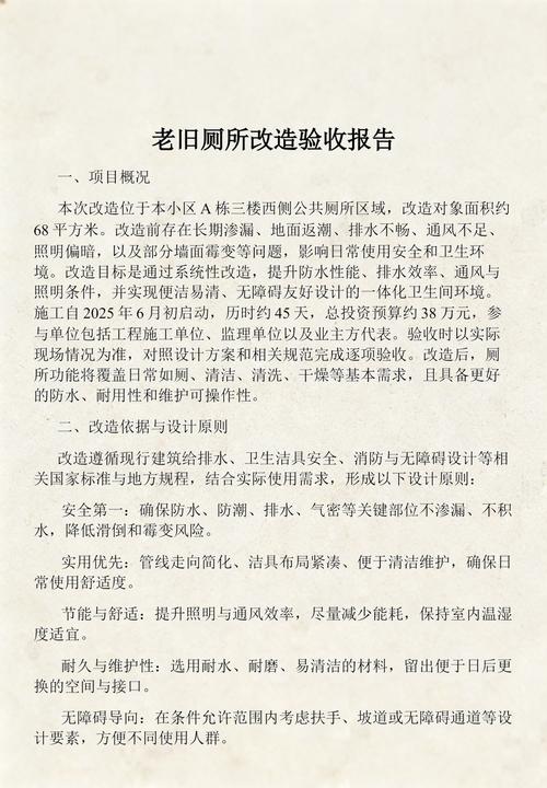 验收入住改造类问题