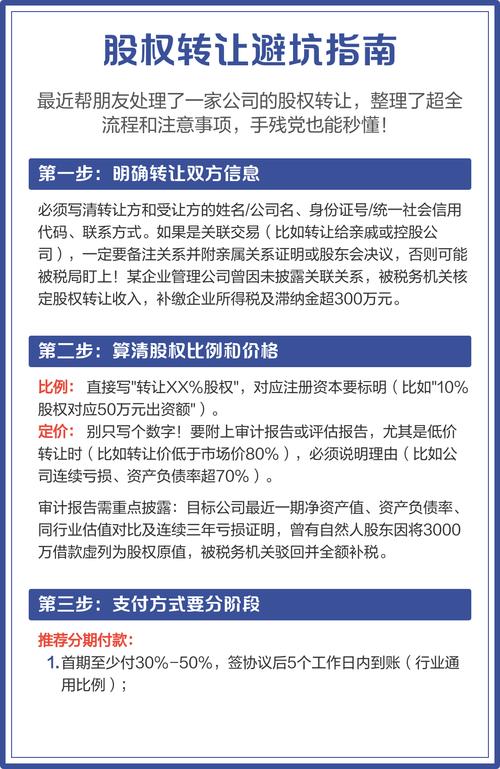 股权转让与退出的常见坑