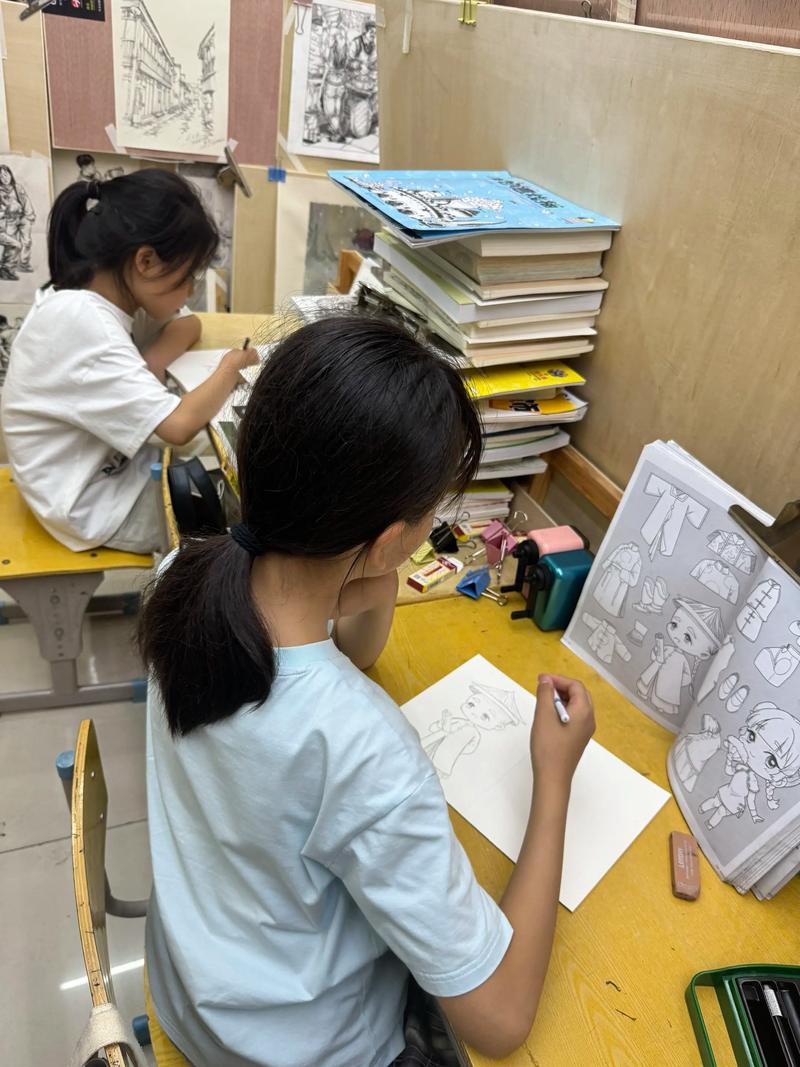 二、学校里那点美术课，真够吗？