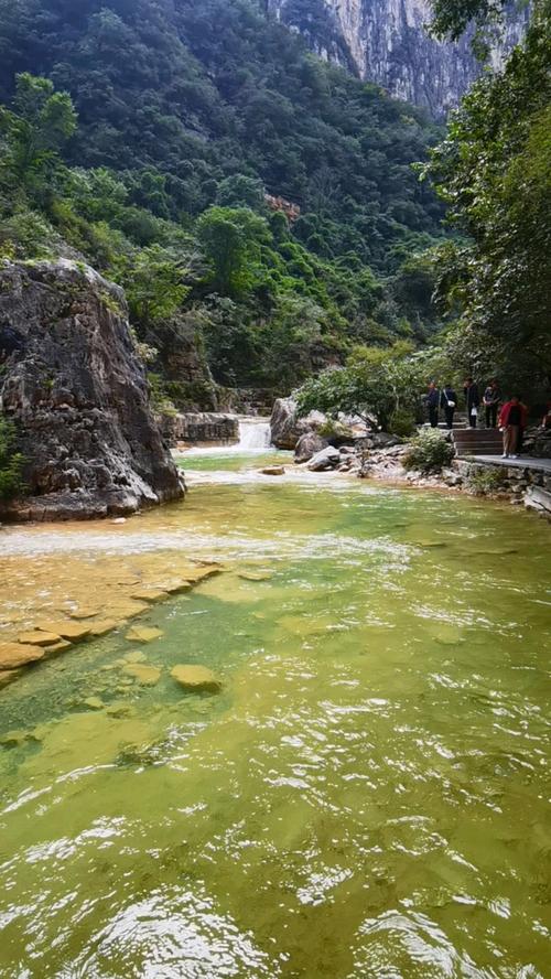 湖北南漳云台山清泉石径景观
