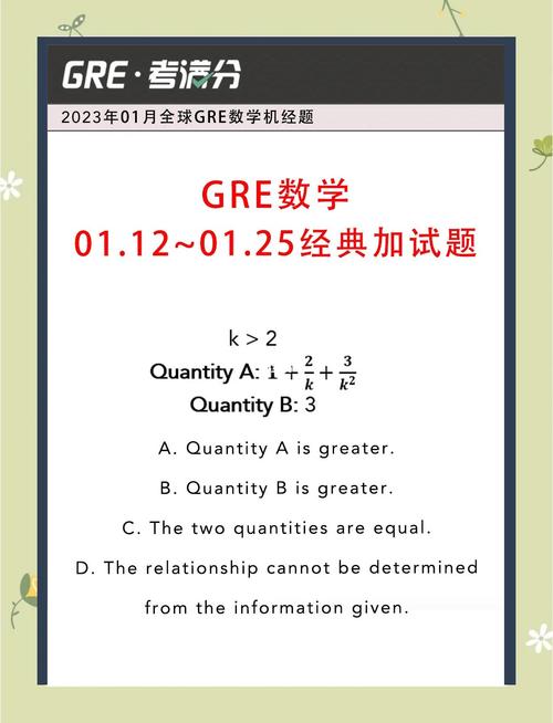 💡 新GRE备考策略：别再拿旧资料糊弄自己