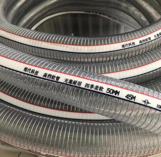 不同工况适用的工业软管实物对比图