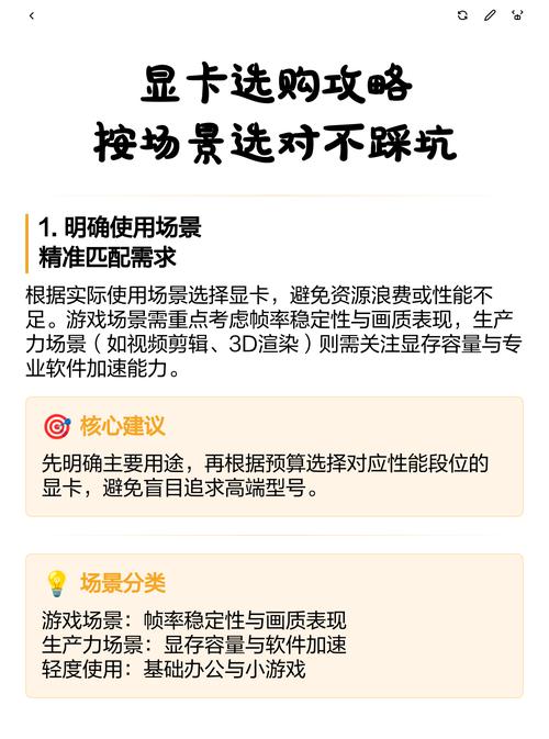 新手选购直接按这个来，不踩坑