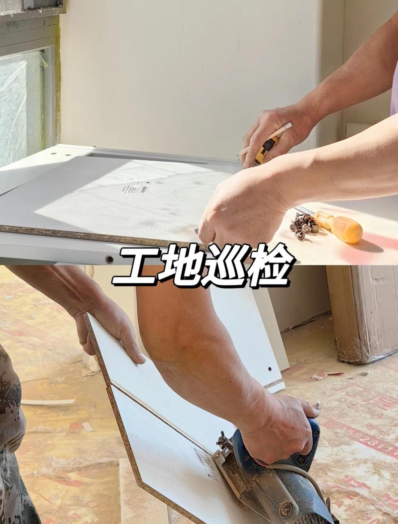 装修建材第三方检测机构现场采样图